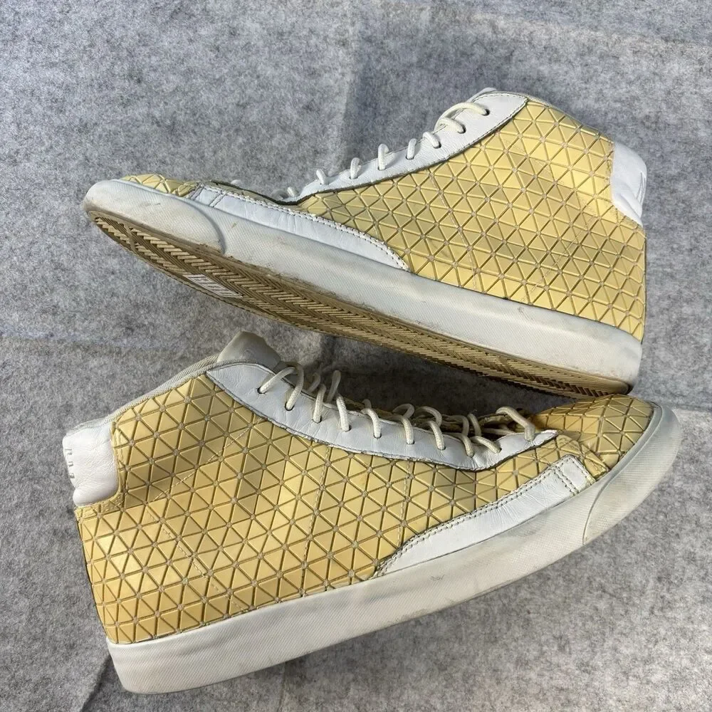 904211-100 - Mens 11 / Womens 12.5 - Nike Blazer Metric Mid Trainers Bone White